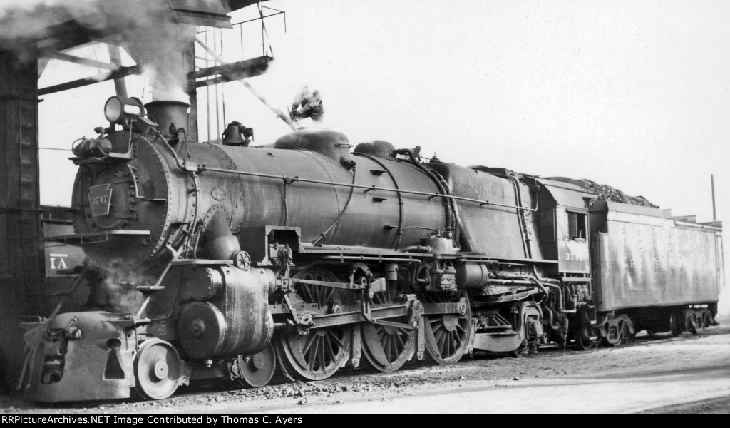 PRR 3747, K-4S, 1955